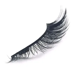 Mink Magnetic Eyelashes Diva Lash – NEW Single Lash for Use with Magnetic Eyeliner, 5 Magnet Mink Magnetic Lashes (Natural Lash   Eyeliner Set)