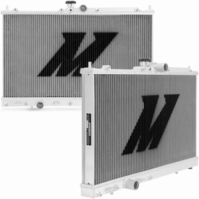 Mishimoto MMRAD-EVO-01 Performance Aluminum Radiator, Compatible with Mitsubishi Lancer Evo 7, 8, & 9, 2001-2007