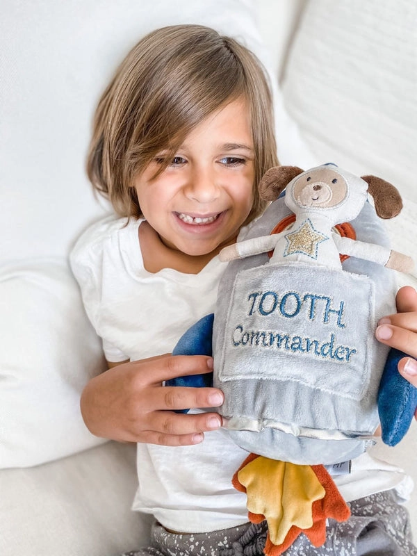 Mon Ami Spaceship Pillow and Doll Tooth Fairy Set