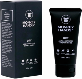 MonkeyHands Dry - Grip Booster - Dry Hands - Overgrip - Padel Racket, Tennis, Golf, Ping Pong, Climbing, Calisthenics, Gym, Pole Dance and more - HighPerformance - Skin friendly, Vegan, Without