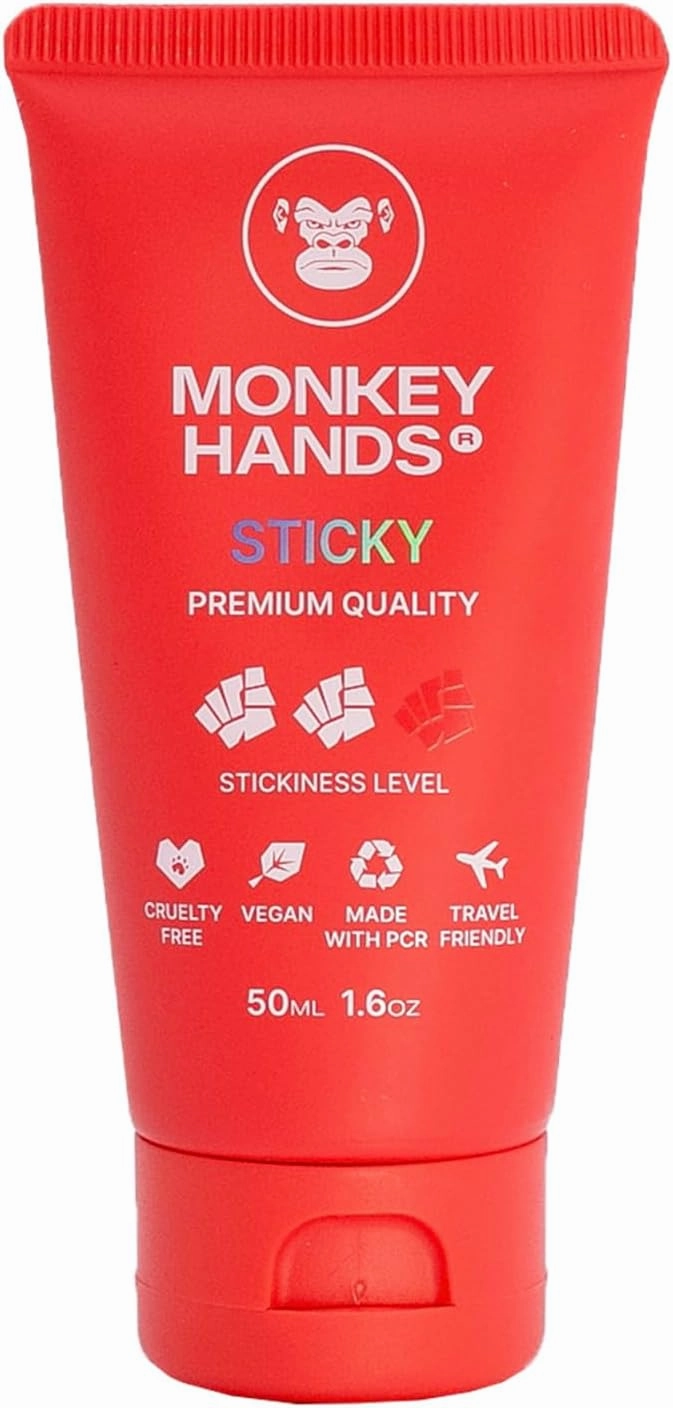 MonkeyHands Gel Grip Pole Dance, Calisthenics, Rings, Parkour, Gymnastics, Padel, Tennis and More - High Performance - Skin Friendly, Vegan