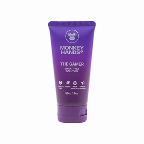 MonkeyHands “The Gamer” Grip gel - Antiperspirant especially designed for gamers - tested on gaming gears to keep them grease-free - stop sweating - non-greasy hand cream - 50ml