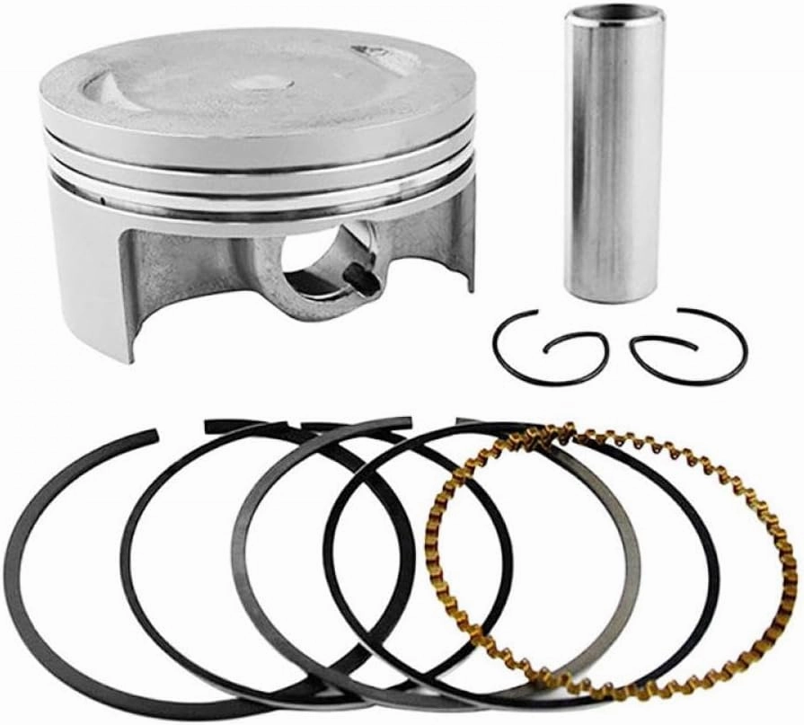 Motorcycle Piston Rings Kit Compatible With YBR250 XG250 TRICKER YFM25R 250 XT250 Serow YS250 Size 74 To 75mm(PISTON RINGS 74MM)