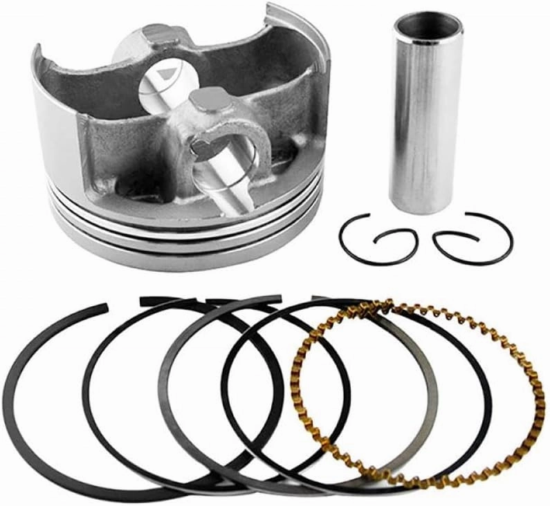 Motorcycle Piston Rings Kit Compatible With YBR250 XG250 TRICKER YFM25R 250 XT250 Serow YS250 Size 74 To 75mm(PISTON RINGS 74MM)