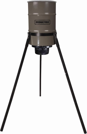 Moultrie 30-Gallon Super Pro Mag Tripod Game Feeder (Choose Model)