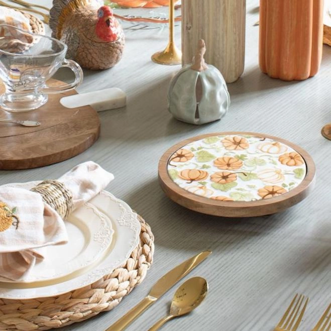 Mud Pie - Pumpkin Trivet
