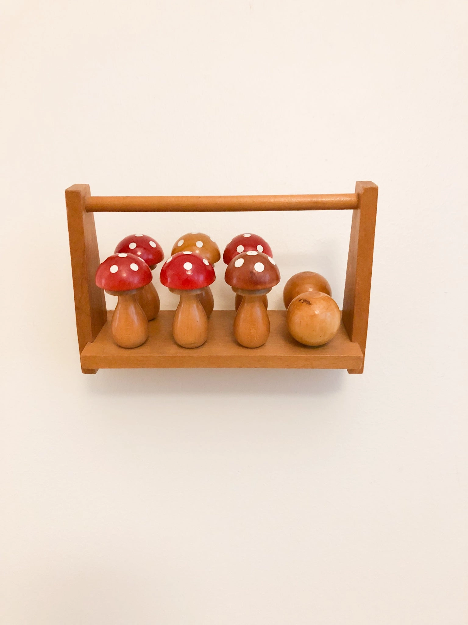 Mushroom Bowling Set