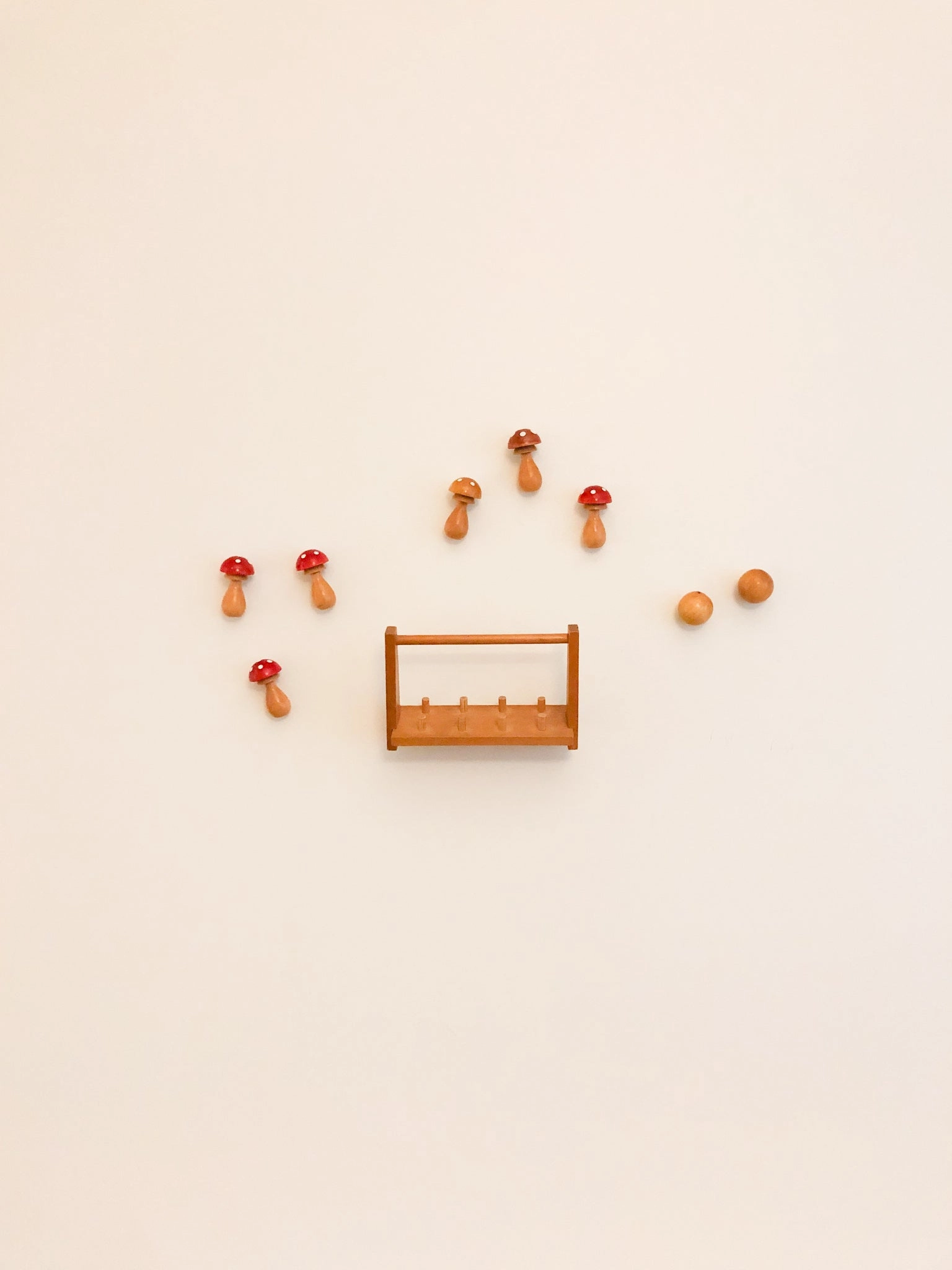 Mushroom Bowling Set