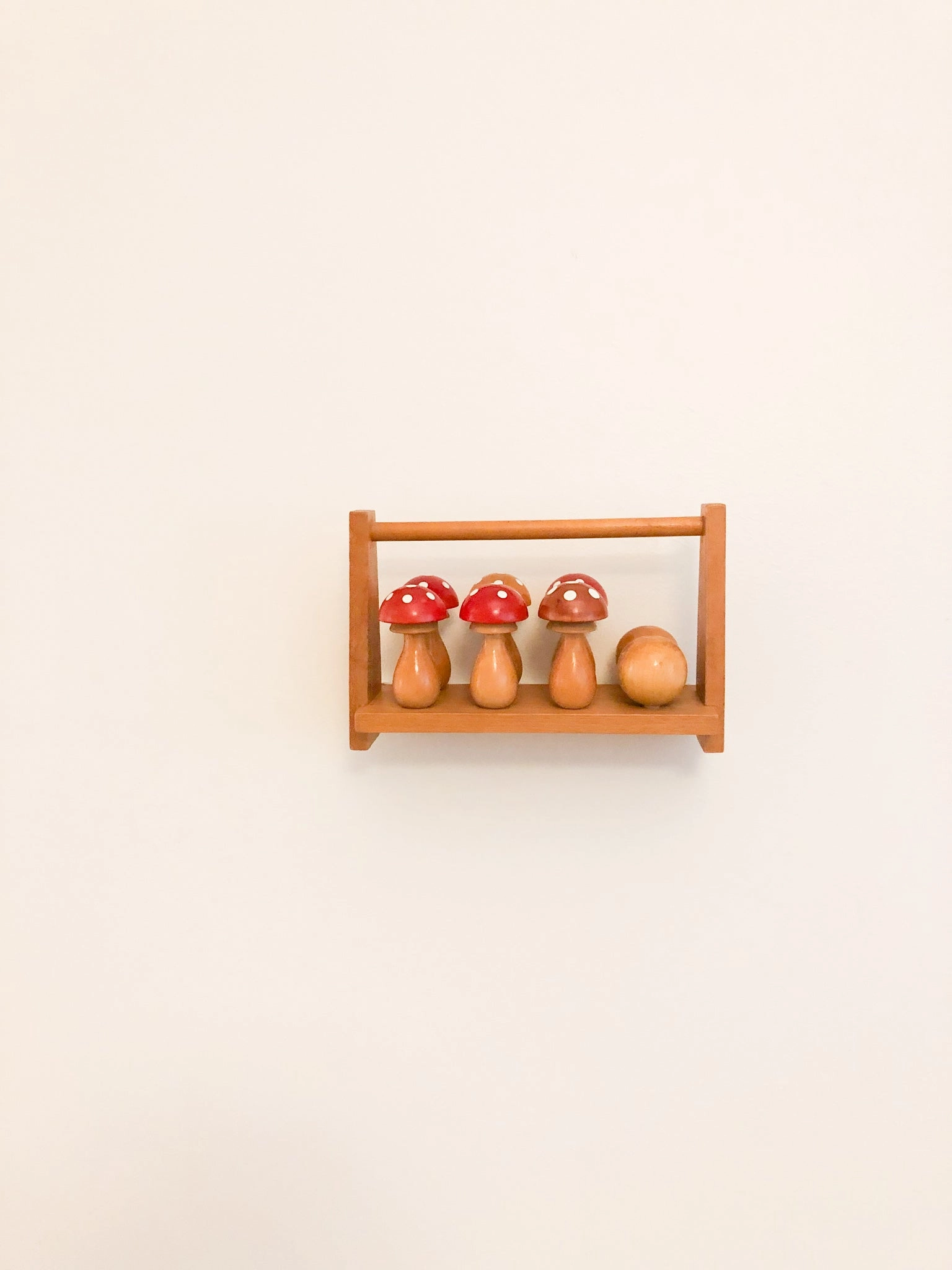Mushroom Bowling Set