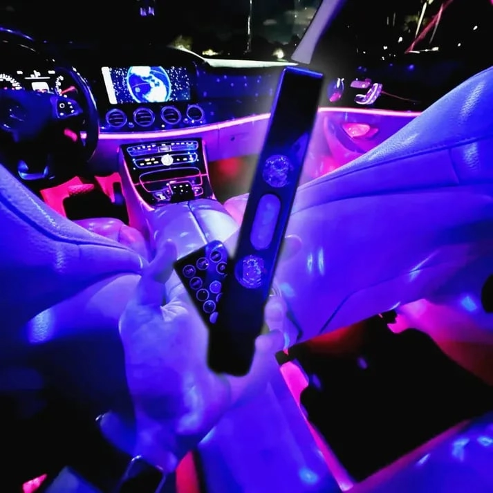 Music Sync and Wireless  LED Starry Atmosphere Light