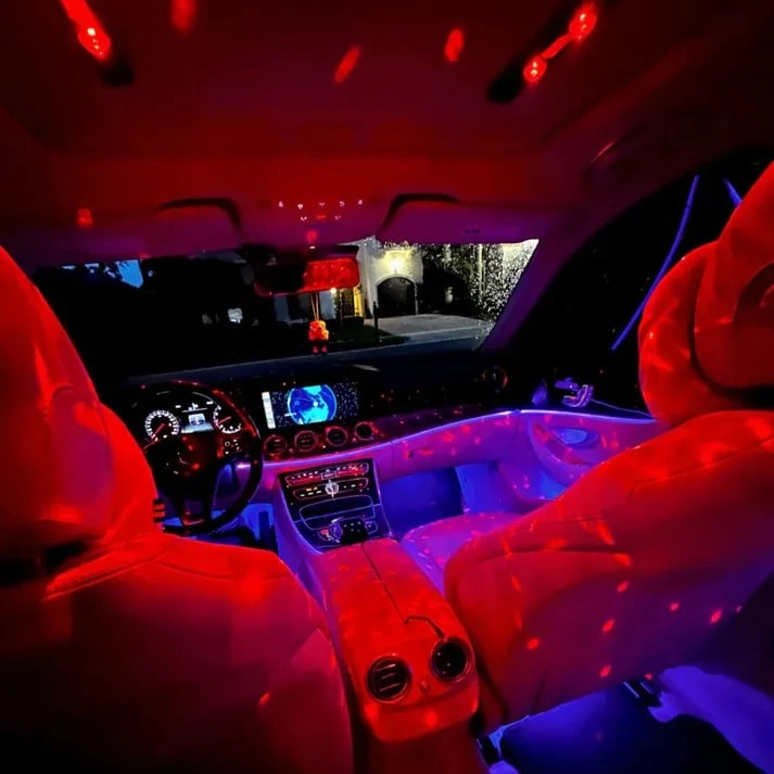 Music Sync and Wireless  LED Starry Atmosphere Light
