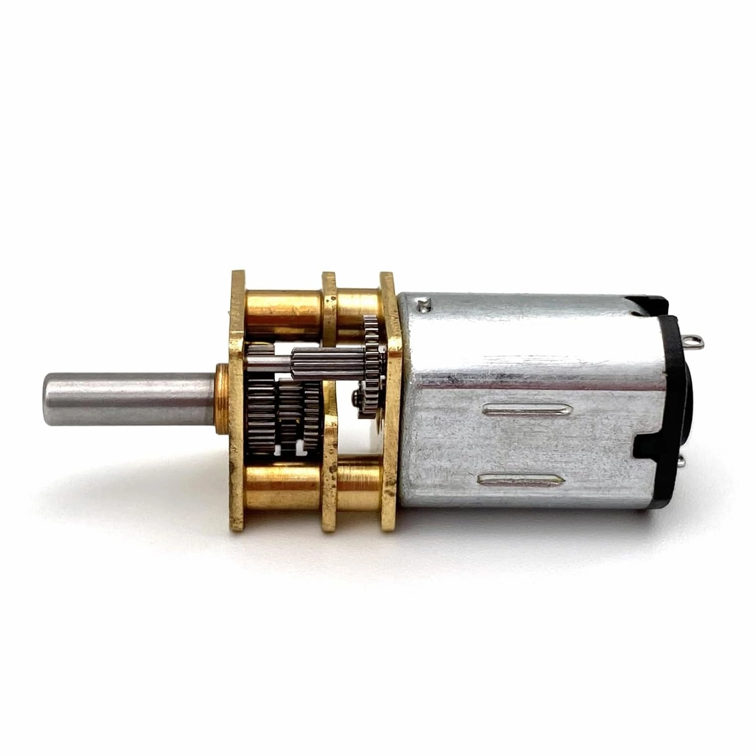 N20 DC 6V Gear Motor 30-3000RPM Micro Speed Gear Motor Mini Metal Electric Reduction Gear Motor for Car Robot Model DC Motors Motors(500 RPM)