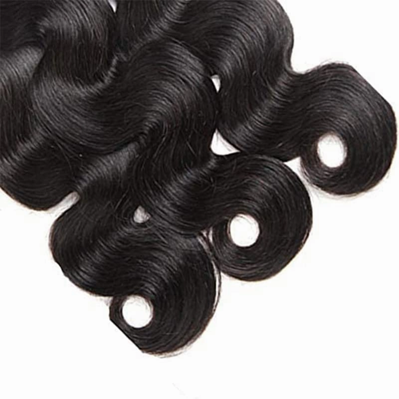 Nano Ring Real Human Hair Extensions Brazilian Body Wave 100% Remy Hair Nano Bead Hair Extensions for Women(22INCH #4 Medium Brown)