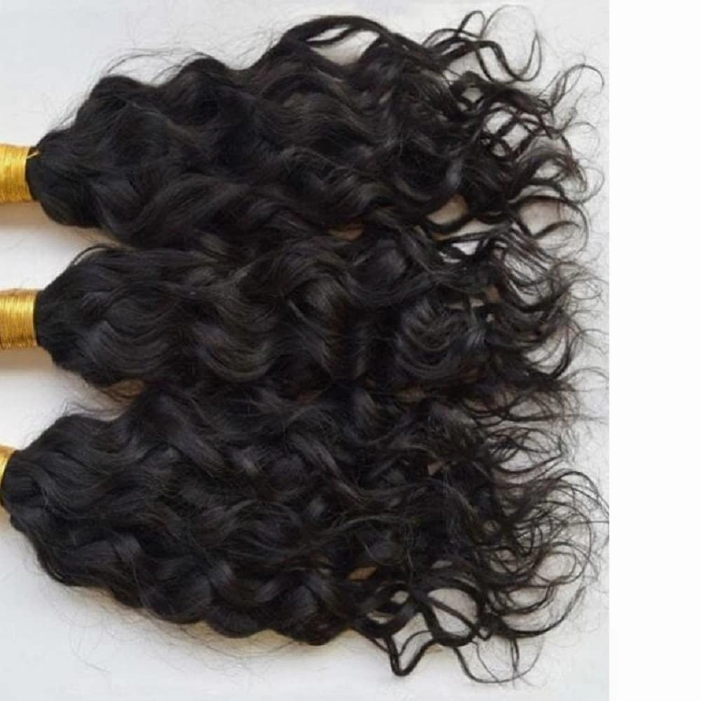 Nano Ring Real Human Hair Extensions Brazilian Loose Wave 100% Remy Hair Nano Bead Hair Extensions for Women (24inch 100strand, Natural black)