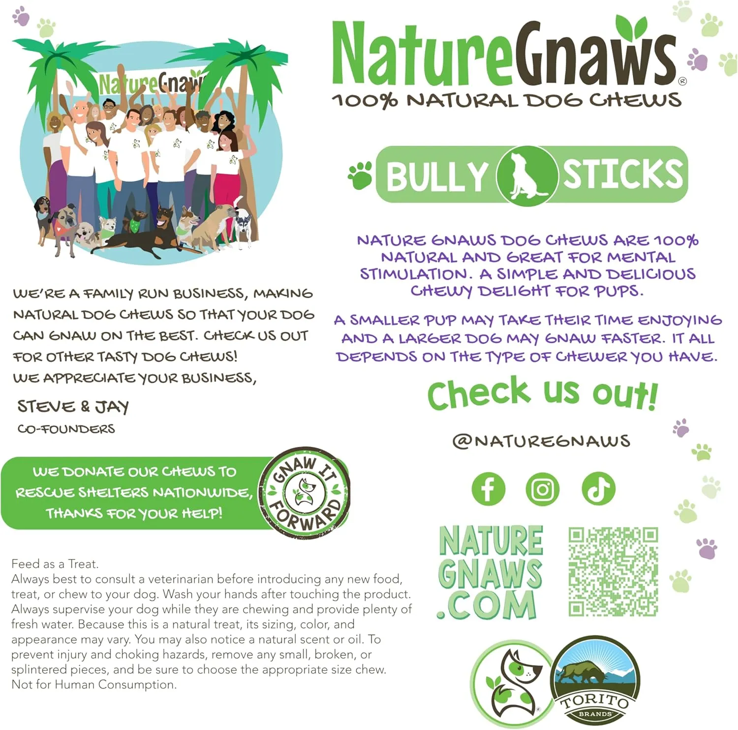 Nature Gnaws Extra Thin Bully Sticks for Small Dogs 5-6" (25 Count) - Long Lasting for Light Chewers and Puppies - Natural Beef Dog Chew Bones