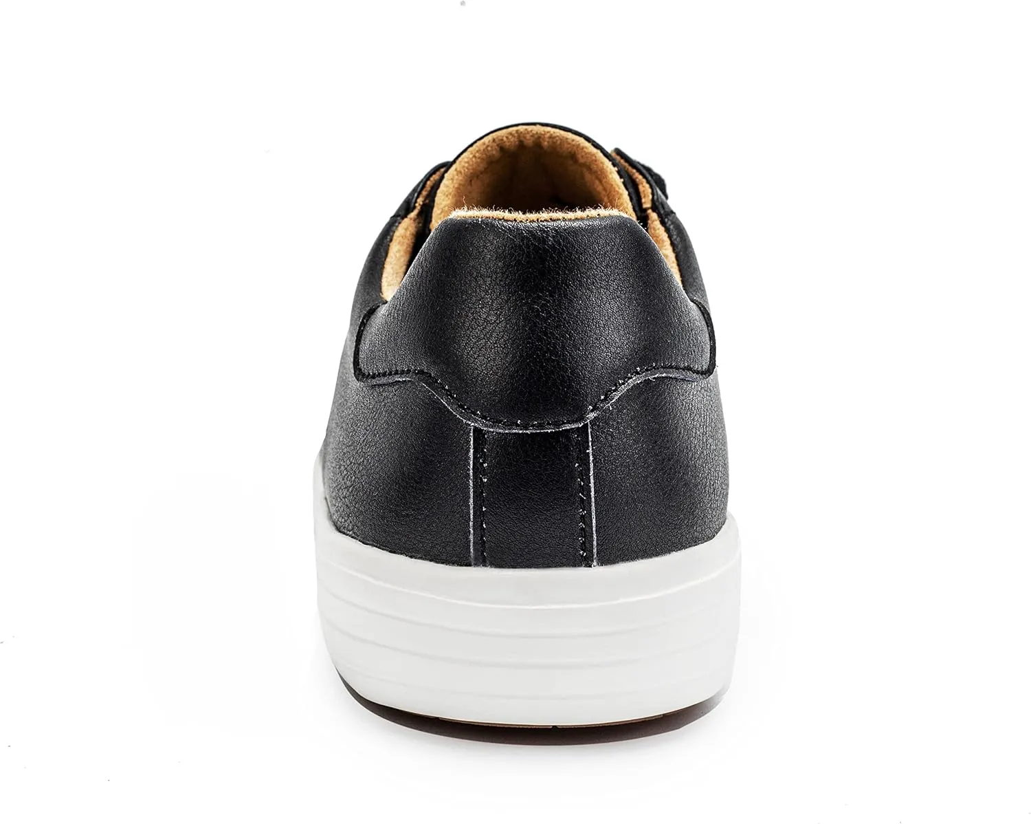NEDAWM Mens Dress Sneakers Leather Casual Dress Shoes for Men Oxford Plantar Fasciitis Shoes for Heel Pain Relief