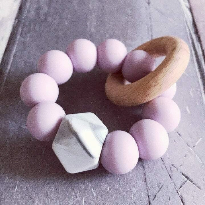 Newborn Mini Teether - Lilac