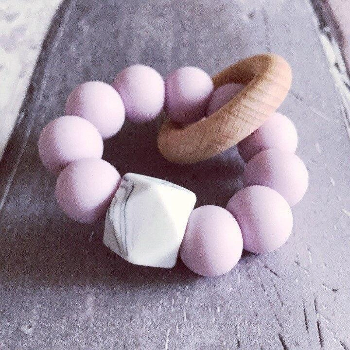 Newborn Mini Teether - Lilac