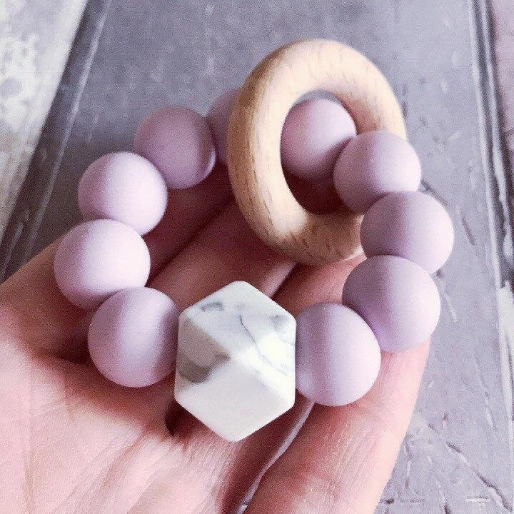 Newborn Mini Teether - Lilac