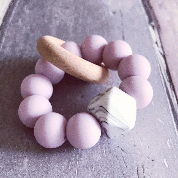 Newborn Mini Teether - Lilac