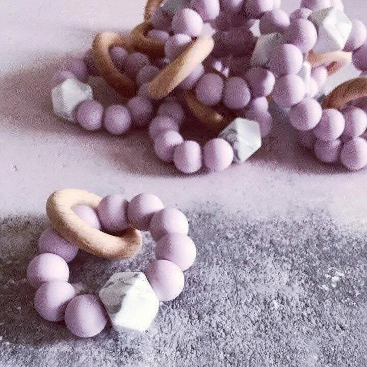 Newborn Mini Teether - Lilac
