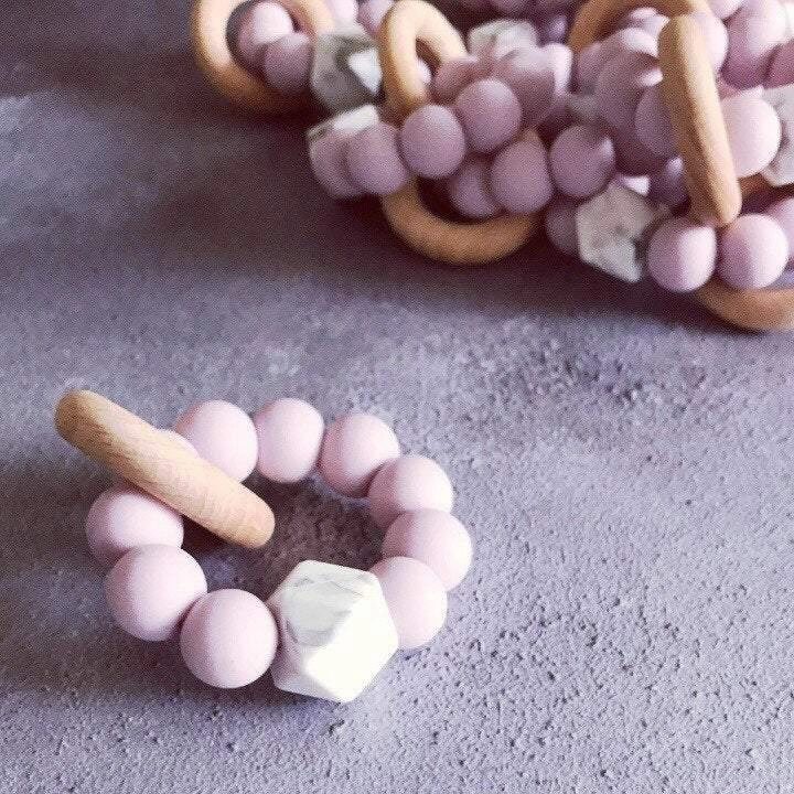 Newborn Mini Teether - Lilac