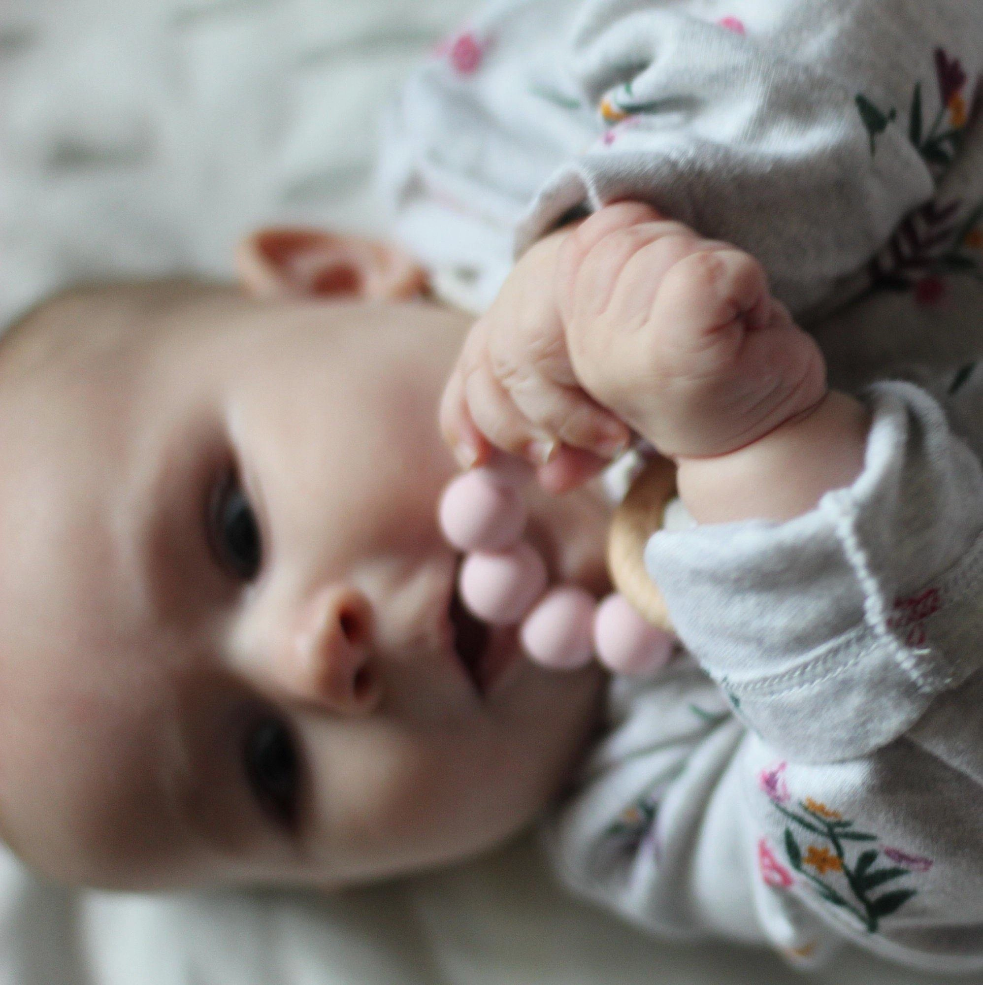 Newborn Mini Teether - Lilac