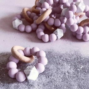 Newborn Mini Teether - Lilac