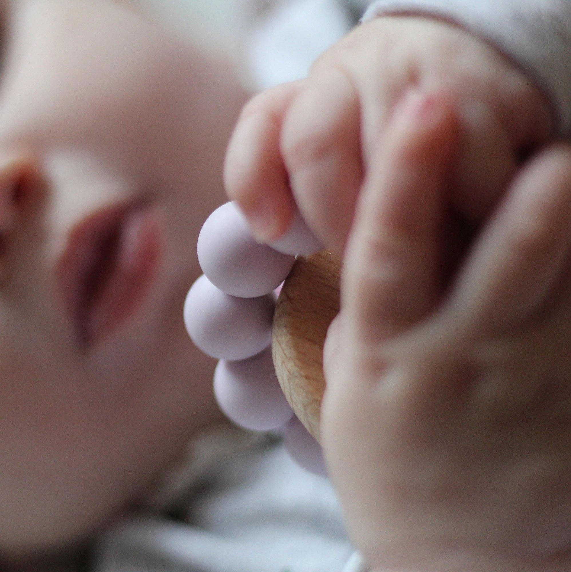 Newborn Mini Teether - Lilac