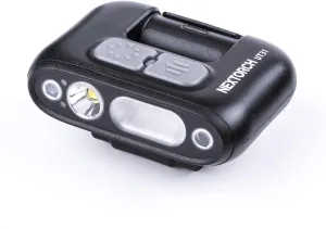 NEXTORCH Personal Safety Light Police Warning Shoulder Signal Light USB Rechargable LED Flashling Safety Clip Lamp for Outdoor Rescue,Emergency,Traffic Guidance,Police patrols,Cycling,Night Run(UT31)