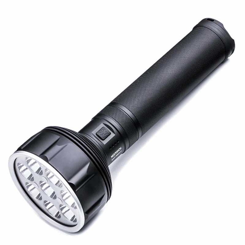 NexTorch NXSAINT31 Saint Torch Rechargeable Ultra Bright Large Search Light with Power Pack