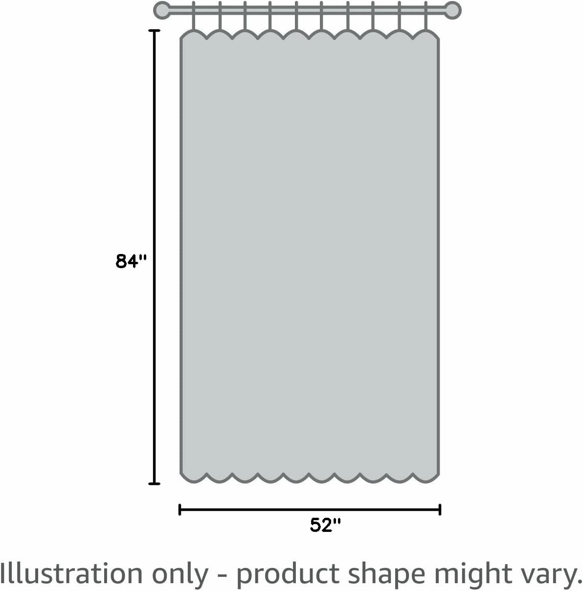 NICETOWN Semi Sheer Beige Curtains 84 inches Long, Rod Pocket & Back Tab Open Linen Blend Vertical Window Drapes Privacy with Light Filter for Living Room/Farmhouse, W52 x L84, 2 Panels