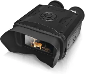 Night Vision Binoculars, Take Photo and Video, 1640FT/500M Distance, 3.5" TFT LCD, Rechargeable Battery, for Complete Darkness, Hunting, Surveillance