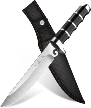 nylon tactical knife, 6.06-inch stainless steel blade, field tactical knife, outdoor multi-purpose straight knife