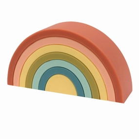 OB Australia - Silicone Rainbow Stacker | Cherry