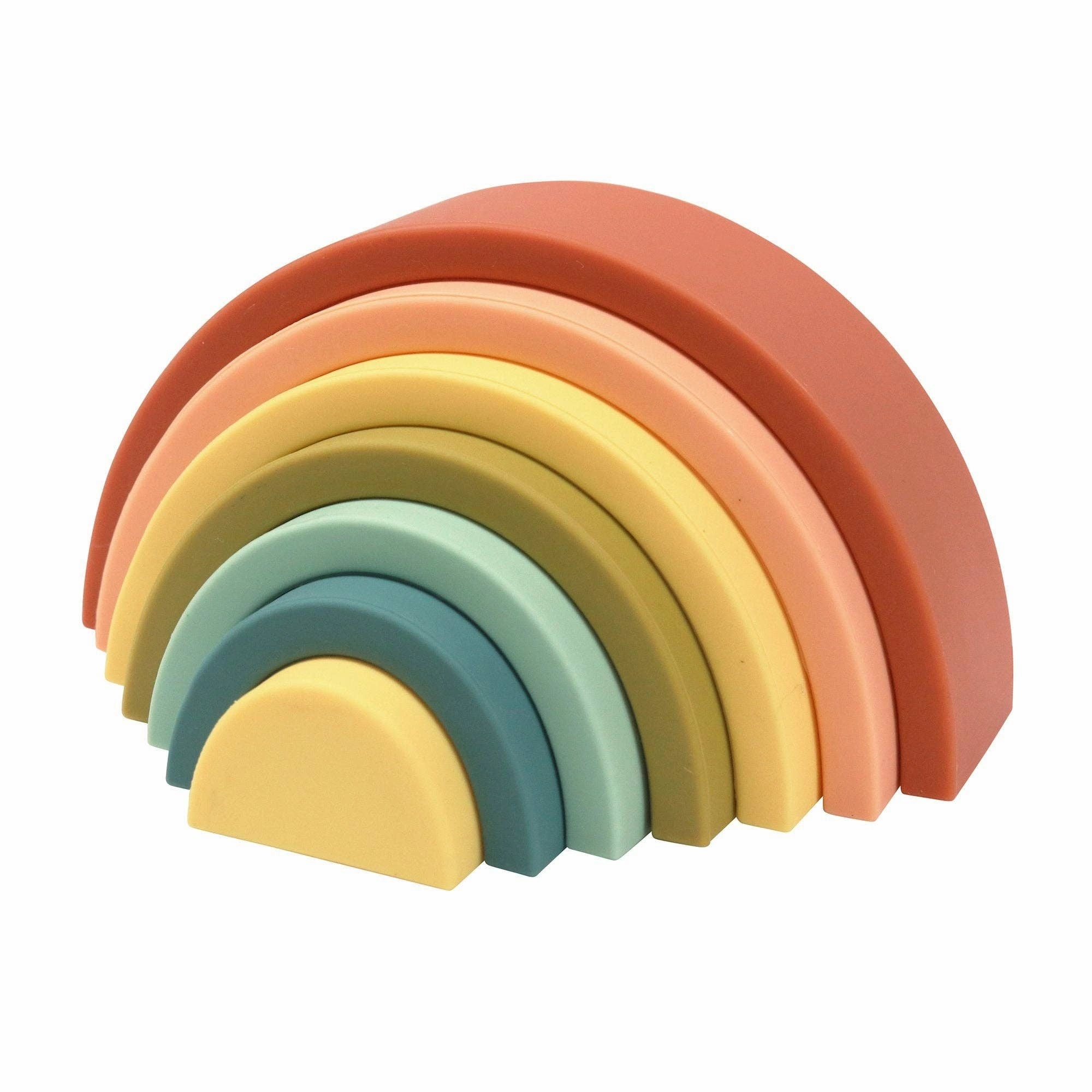 OB Australia - Silicone Rainbow Stacker | Cherry