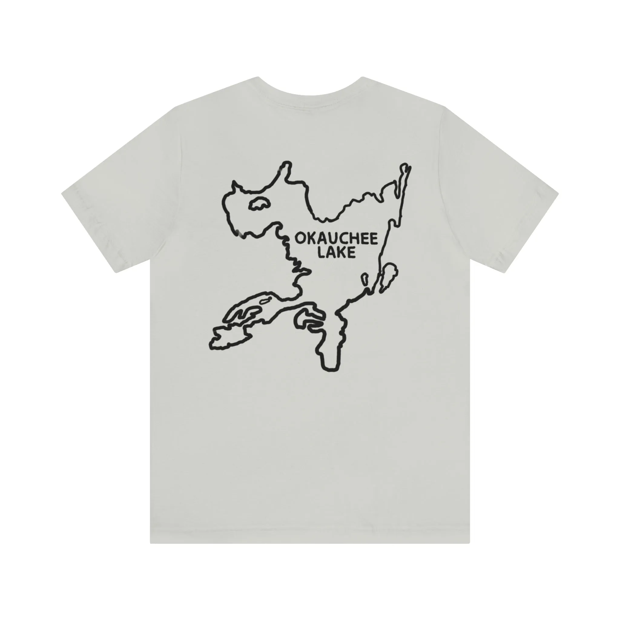 Okauchee Lake, Malibu Wakesetter - Unisex Lightweight Short Sleeve Tee
