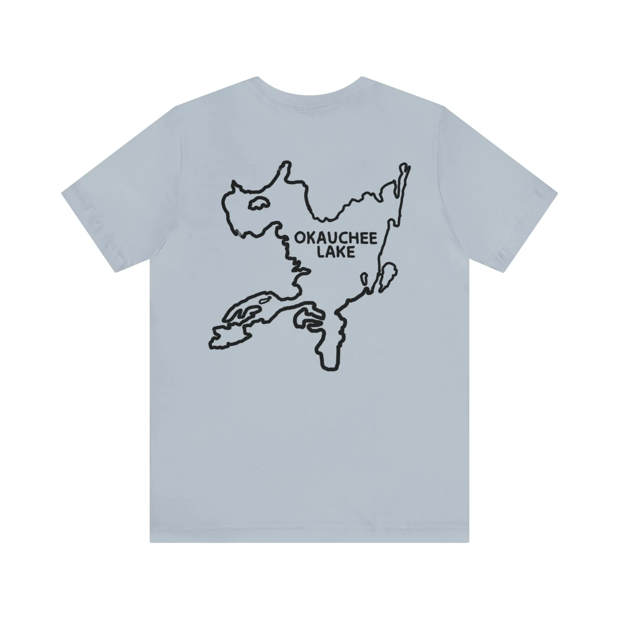 Okauchee Lake, Malibu Wakesetter - Unisex Lightweight Short Sleeve Tee