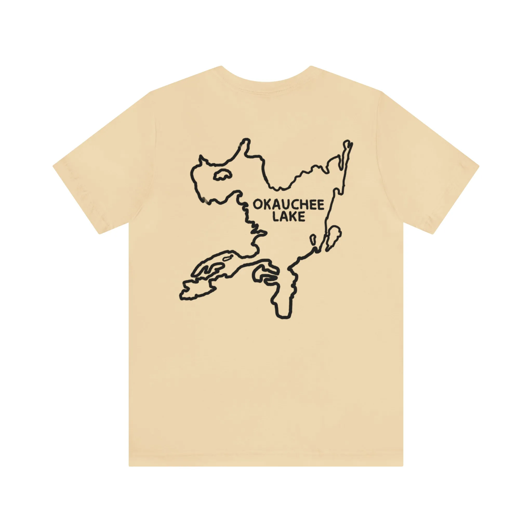 Okauchee Lake, Malibu Wakesetter - Unisex Lightweight Short Sleeve Tee