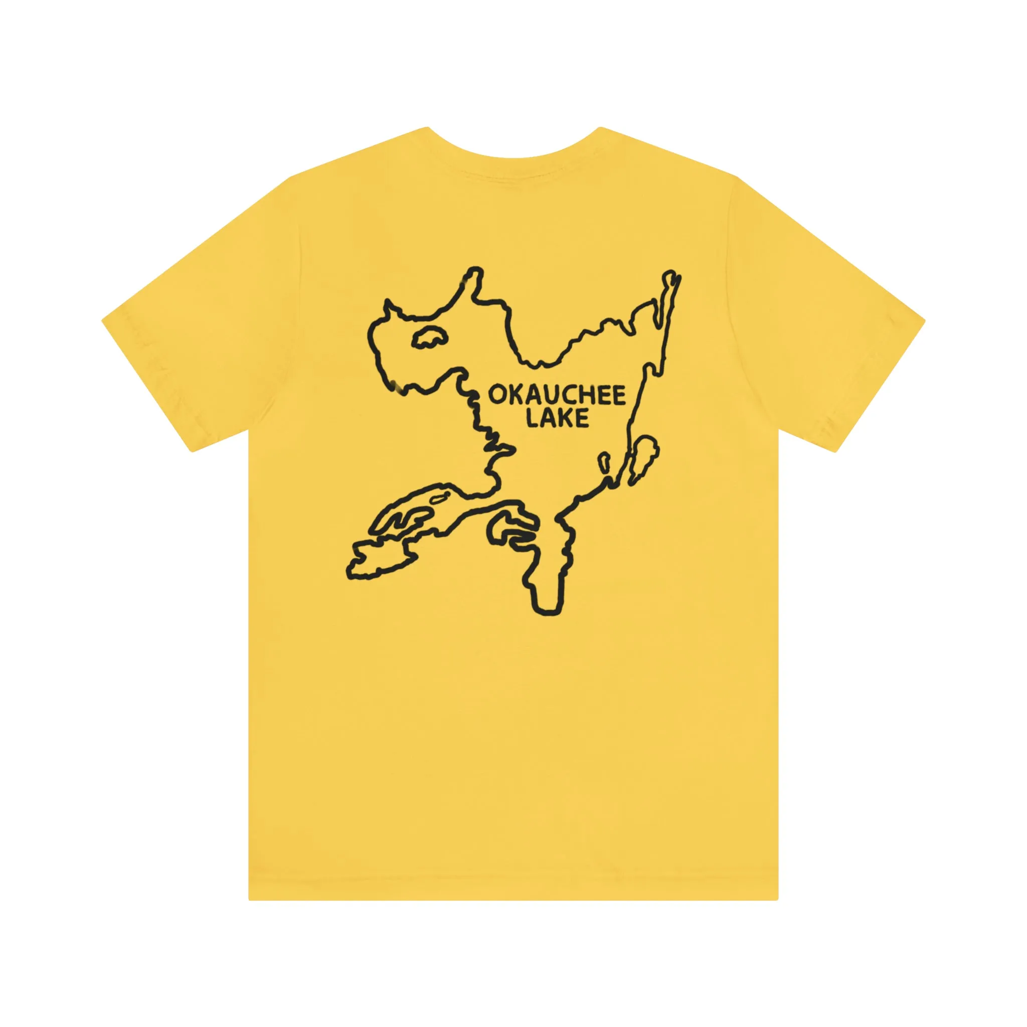 Okauchee Lake, Malibu Wakesetter - Unisex Lightweight Short Sleeve Tee