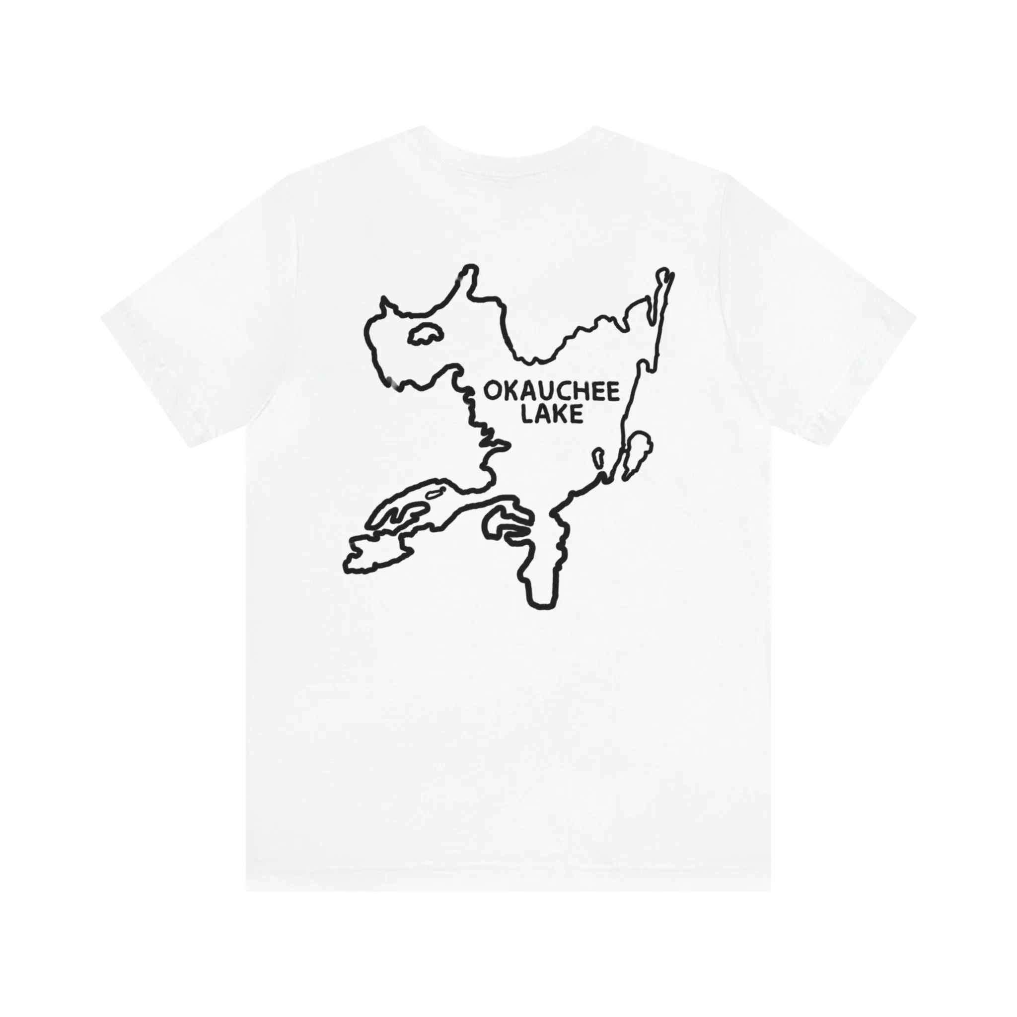Okauchee Lake, Malibu Wakesetter - Unisex Lightweight Short Sleeve Tee