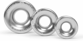 Omega Pacific Juggernaut Low Friction Rings - with no moving parts and manufactured from a solid piece of metal, These rings are near indestructible