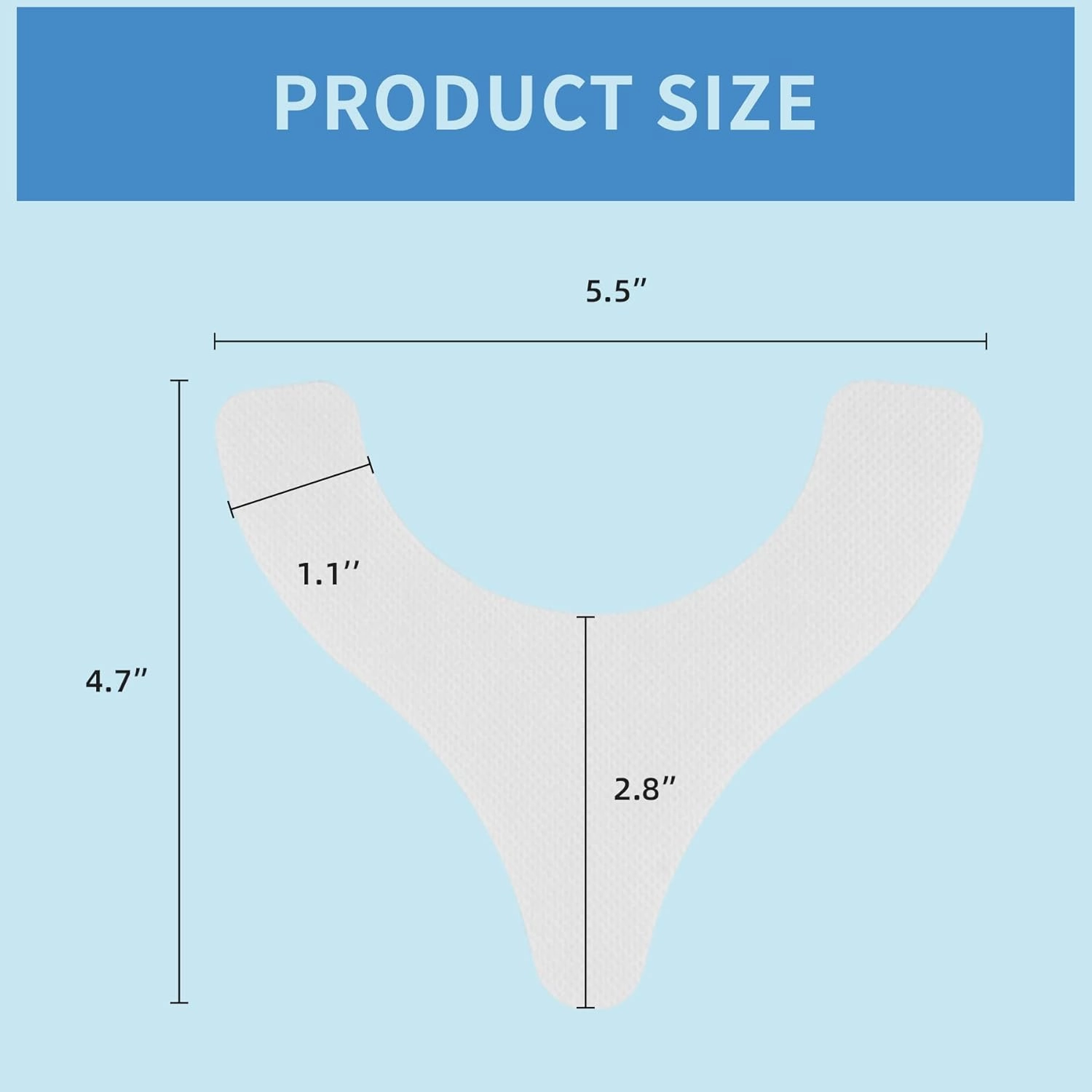 Ostomy Barrier Strips,Y-Shape Ostomy Barrier Tape,Elastic Barrier Strips,Medical Grade Adhesive Barrier Strips Better Seal for Ostomy Bags (Box of 20)