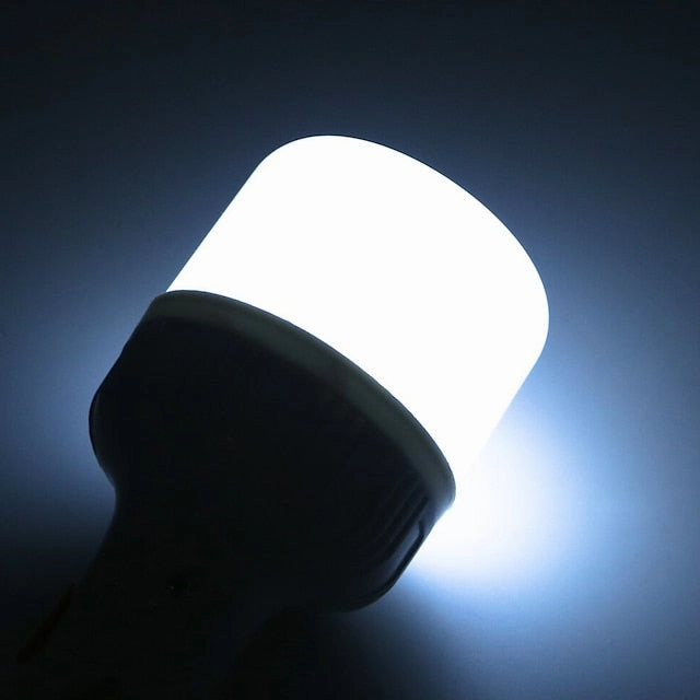 Outdoor USB Rechargeable LED Lamp Bulbs 60W Emergency Light Hook Up Camping Fishing Portable Lantern Night Lights