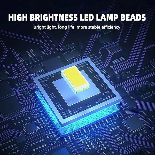 Outdoor USB Rechargeable LED Lamp Bulbs 60W Emergency Light Hook Up Camping Fishing Portable Lantern Night Lights
