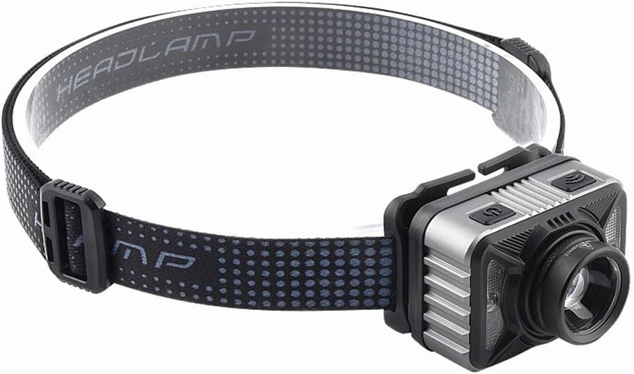 P50 Strong Light Headlight Head-Mounted USB Rechargeable Zoom Model Running Night Fishing Waterproof Induction Headlight