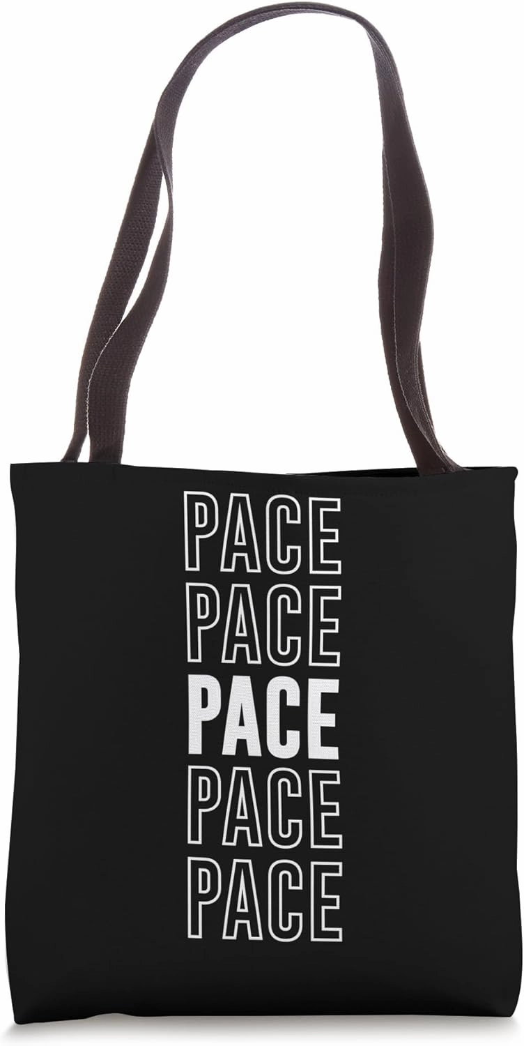 Pace Tote Bag