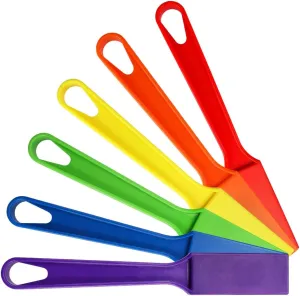 Pack of 6 Rainbow Magnetic Wand Set for Kids with Magnet Bar, Use for, Science Experiments, Bingo, Fridge, and Magnetic Concepts, Homeschool Supplies ，Age 6 