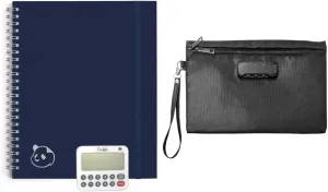 Panda Planner Ultimate 6 Month Productivity Bundle - Spiral Planner with Goal Setting, Monthly, Weekly & Daily Pages and Timer For Increased Focused with the Fireproof and Waterproof Locking Bag