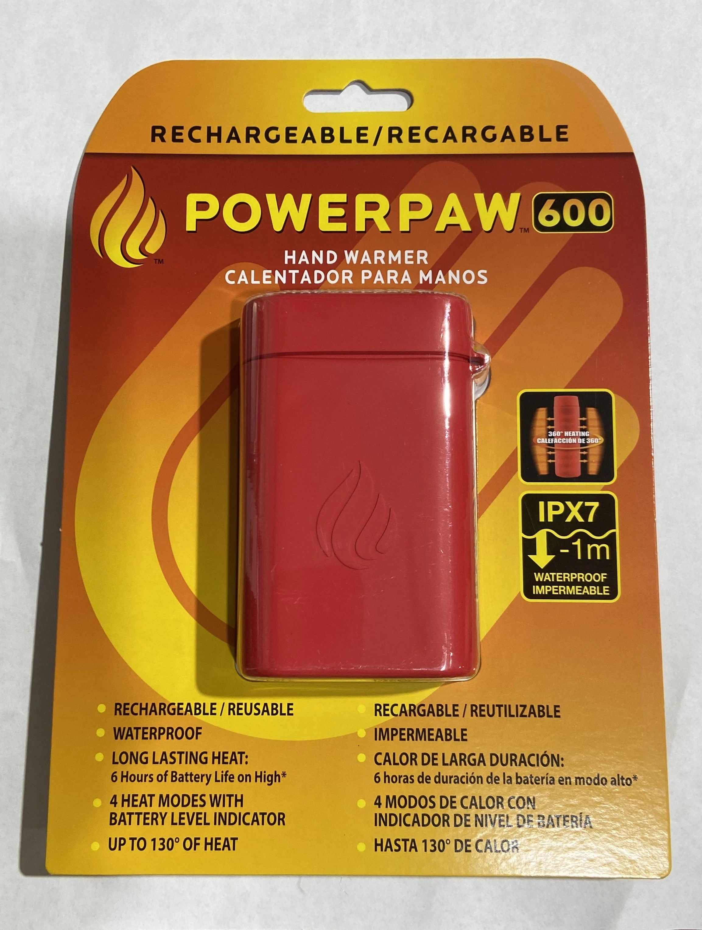 Panther Vision Powerpaw 600 Waterproof Rechargeable Hand Warmer